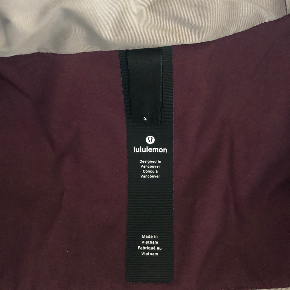 Lululemon rain jacket - Picture 2 of 4